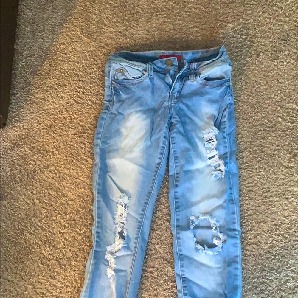 Distressed Jeans
